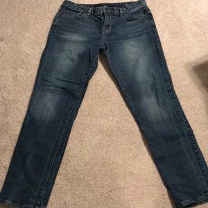 Calvin Klein Boyfriend Jeans with Riveted Pockets